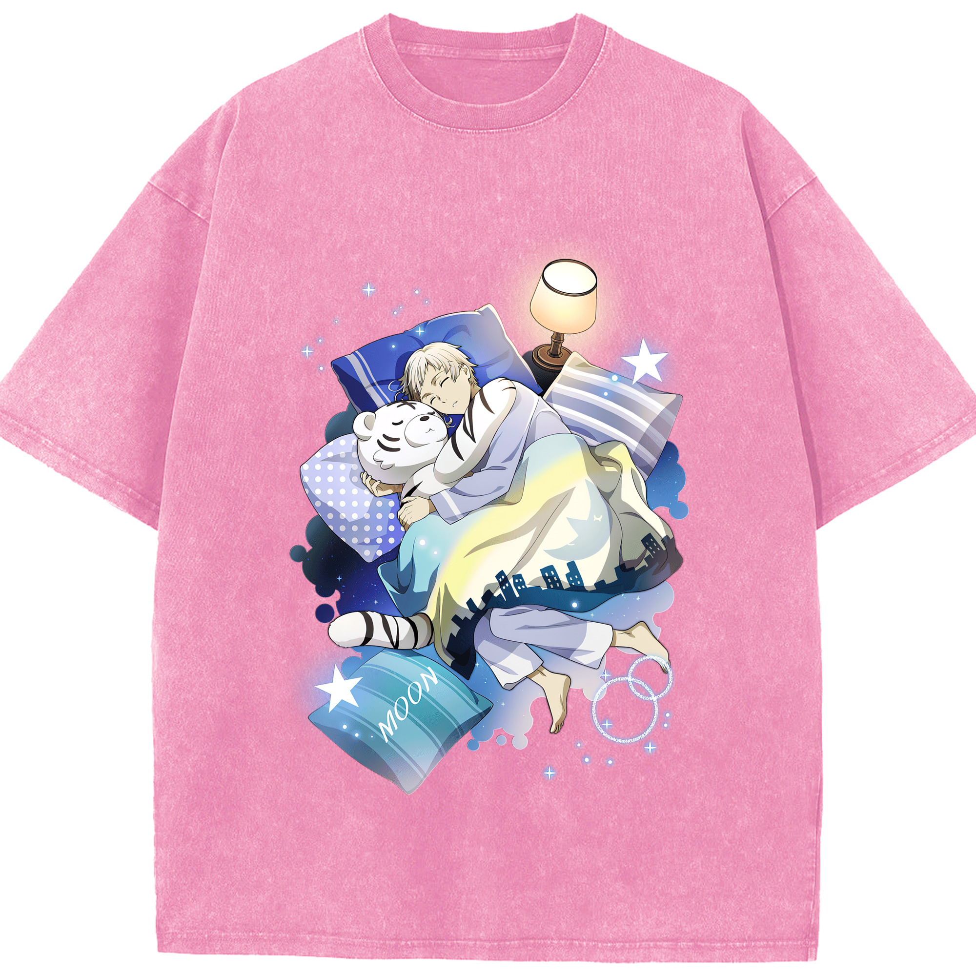 （画像用） 文豪ストレイドッグス Bungo Stray Dogs 綿100% ヴィンテージ風 半袖Tシャツ（フロントプリント）